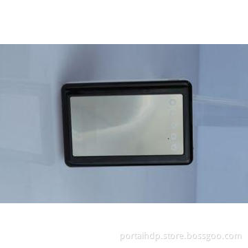 Dual Usb Black Portable Power Bank 6600mAh For Htc